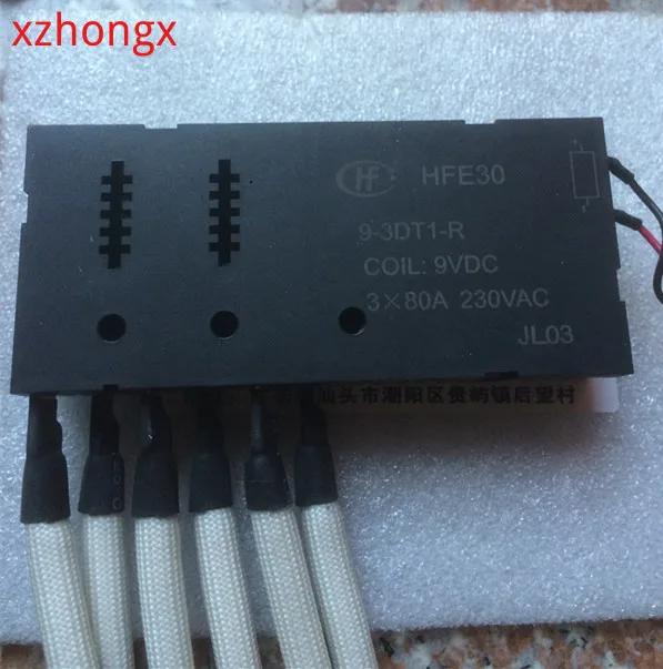  Hfe30 9-3dt1-r 9VDC 3x80a, 230VAC